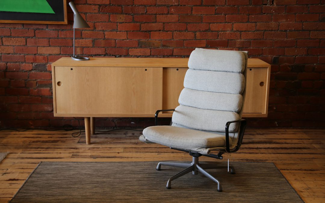 Eames softpad chair by Herman Miller